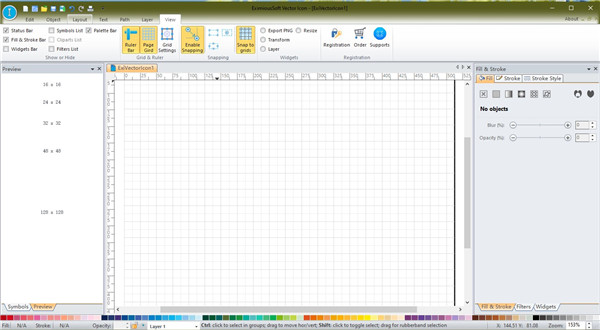 EximiousSoft Vector Icon(矢量图制作软件)2