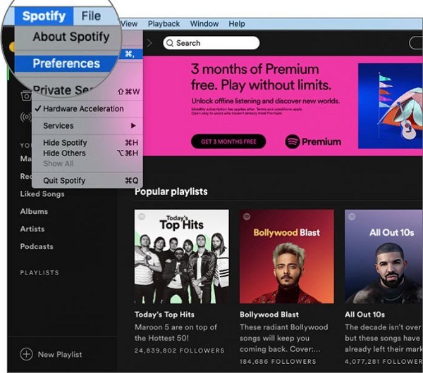 for mac download Spotify 1.2.17.834