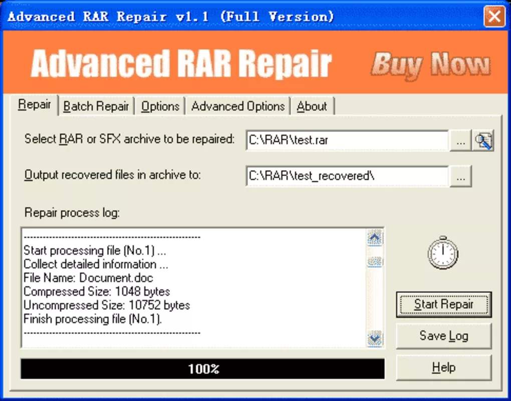 Advanced RAR Repair软件3