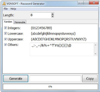 Vov Password Generator0