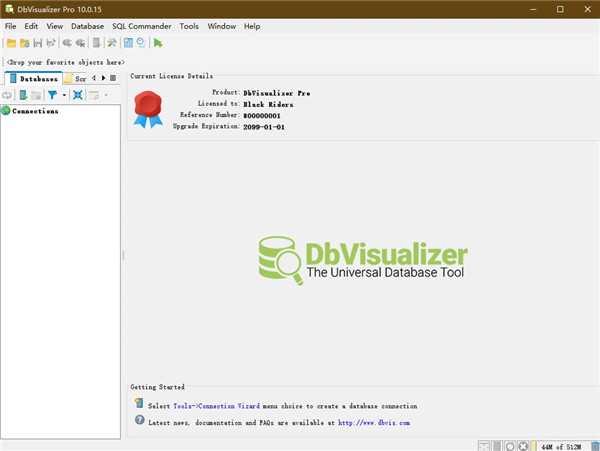 DbVisualizer(数据库管理软件)0