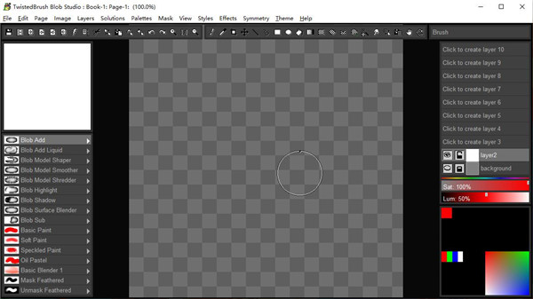 Pixarra TwistedBrush Blob Studio(3D制图软件)1