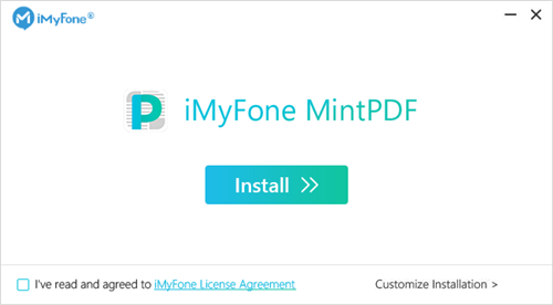 iMyFone MintPDF(PDF转换工具)