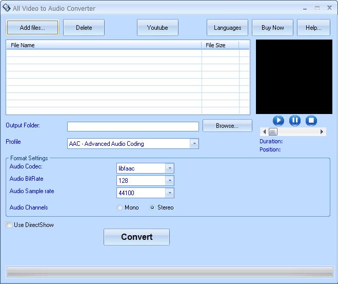 All Video to Audio Converter0