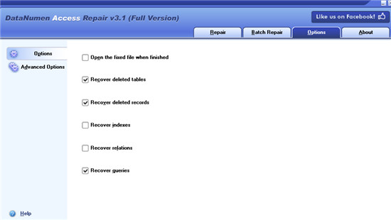 DataNumen Access Repair(Access数据库修复)2