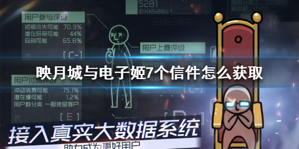 映月城与电子姬7个信件怎么获得