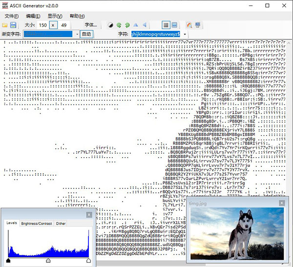 ASCII Generator(字符画生成器)