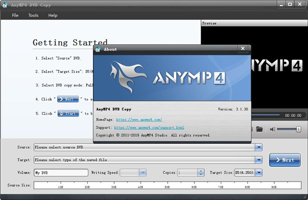 AnyMP4 DVD Copy0