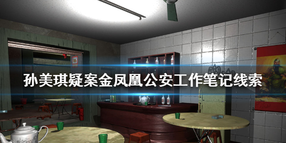 孙美琪疑案金凤凰公安工作笔记线索在哪里