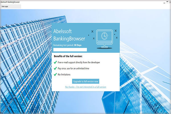 Abelssoft BankingBrowser(网银安全保护软件)1