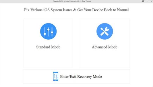 Ondesoft iOS System Recovery0