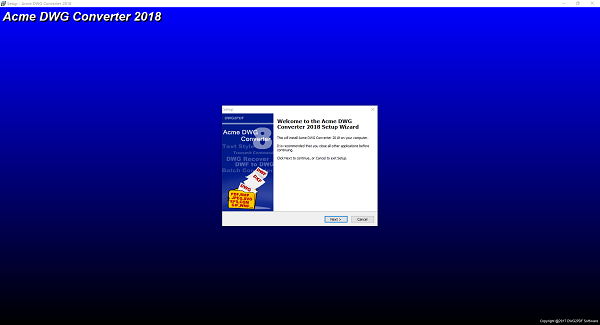 DWG转换器(Acme DWG Converter)1