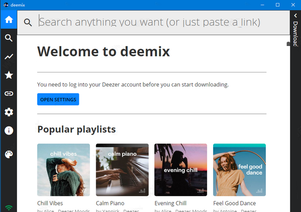 download the new for android DEEMIX 2022.12.14