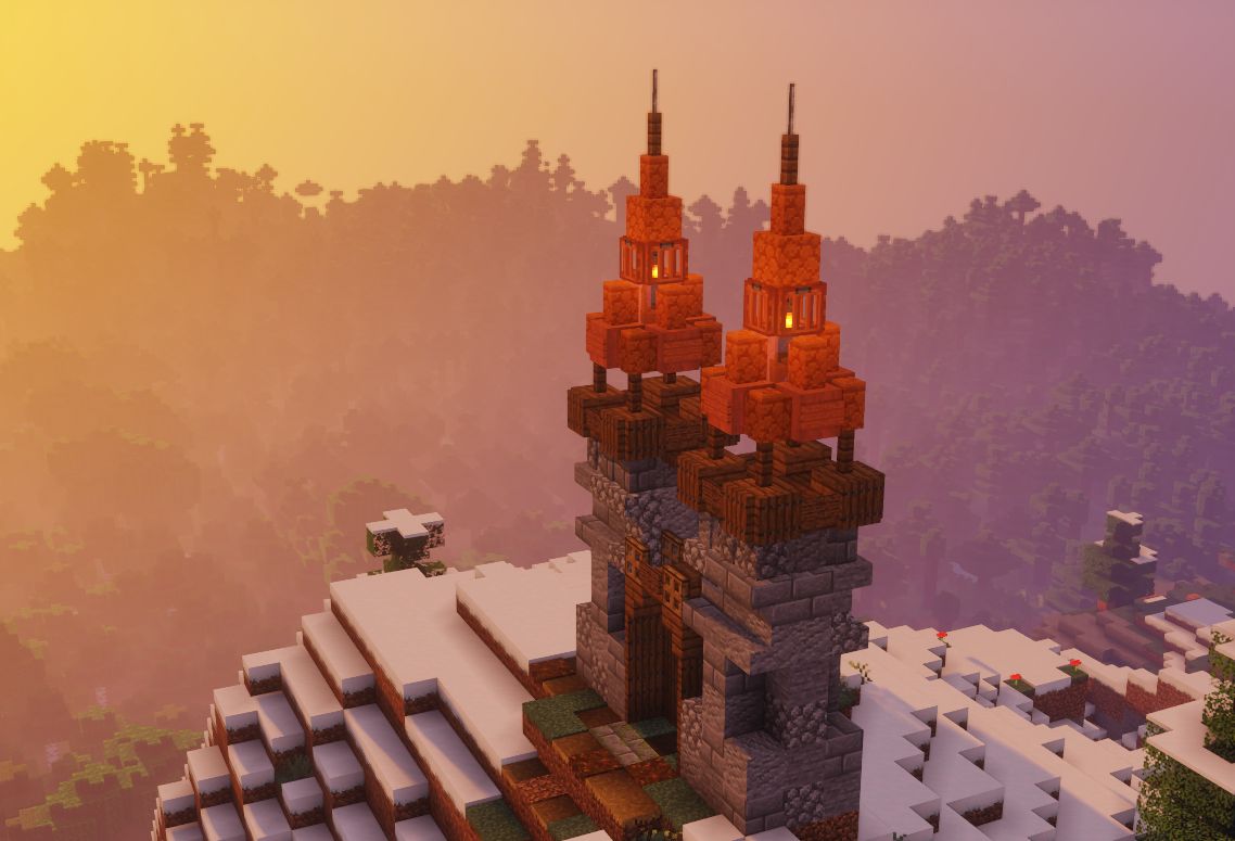 [Minecraft]我的世界如何建造城堡 part.2