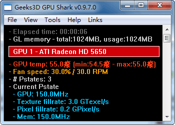 GPU Shark系统测试工具0