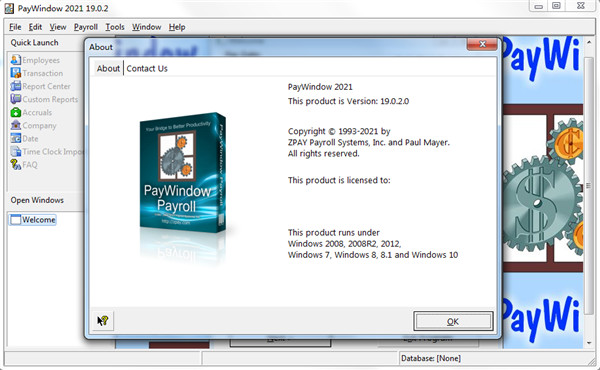 Zpay PayWindow Payroll System薪系统1