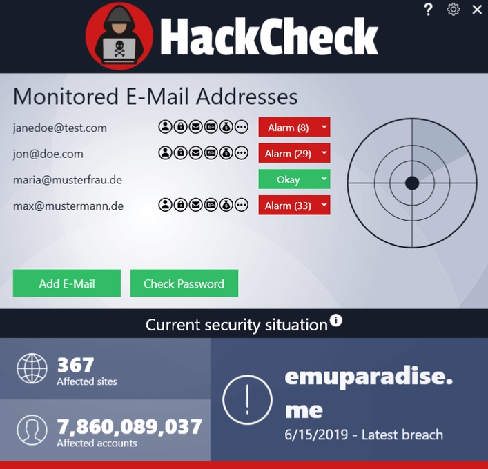 Abelssoft HackCheck 2024 v6.01.50489 free download