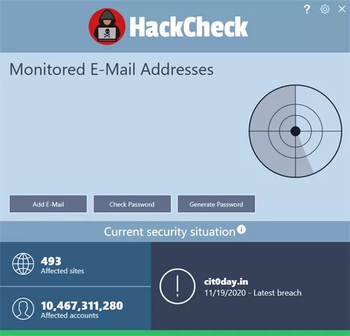 Abelssoft HackCheck黑客入侵检测工具1