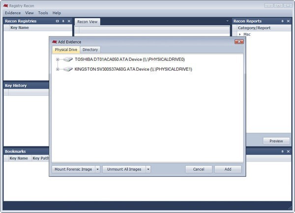 Registry Recon注册表分析软件0