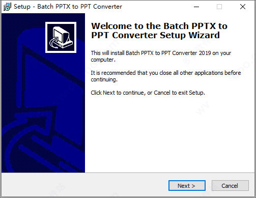 Batch PPTX and PPSX Converter1