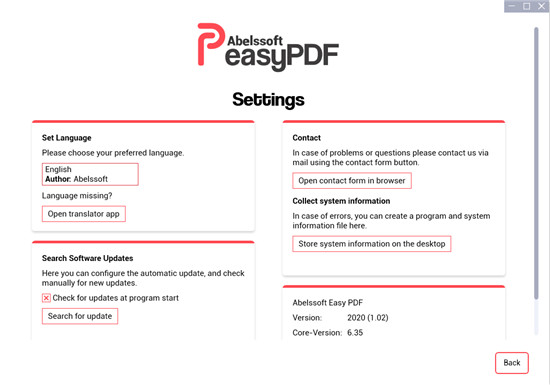 Abelssoft Easy PDF 2020(pdf拆分合并工具)2
