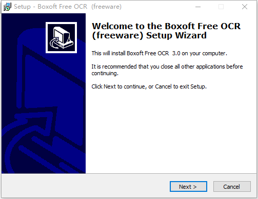 Boxoft Free OCR(OCR识别软件)0
