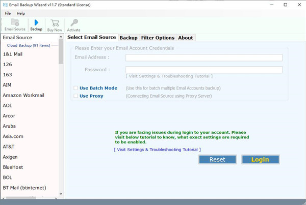 Email Backup Wizard(电子邮件备份工具)1