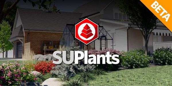 SUPlants(SketchUp植物插件)1