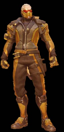 我的世界士兵76黄金皮肤MOD1