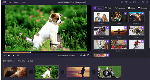 AnyMP4 Video Editor