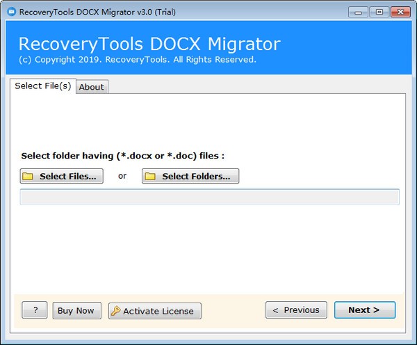 RecoveryTools DOCX Migrator(DOCX文件转换器)0