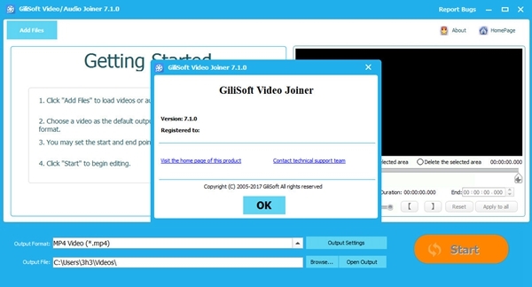 视频合成软件(Gilisoft Video Joiner)1