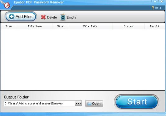 Epubor PDF Password Remover0
