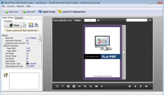 Boxoft Free Flash Book Creator0