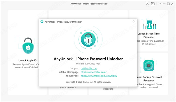 AnyUnlock iPhone Password Unlocker0