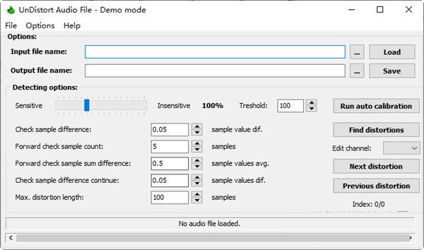 UnDistort Audio File音频文件修复工具0