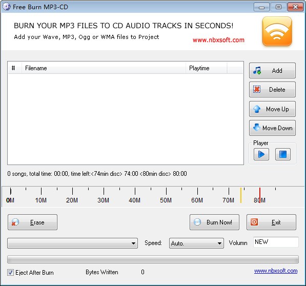 Free Burn MP3-CD1