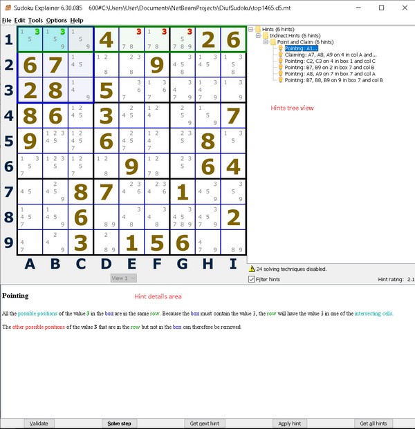 Sudoku Explainer0