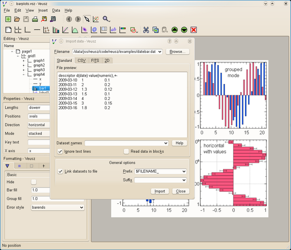 Veusz(科学图表绘制程序)2