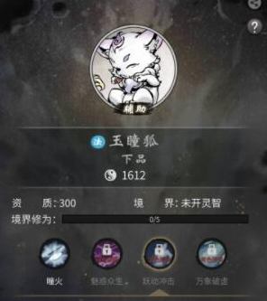 一念逍遥玉瞳狐怎么样