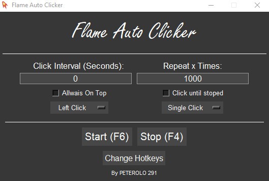 Flame Auto Clicker(极简自动点击器)1