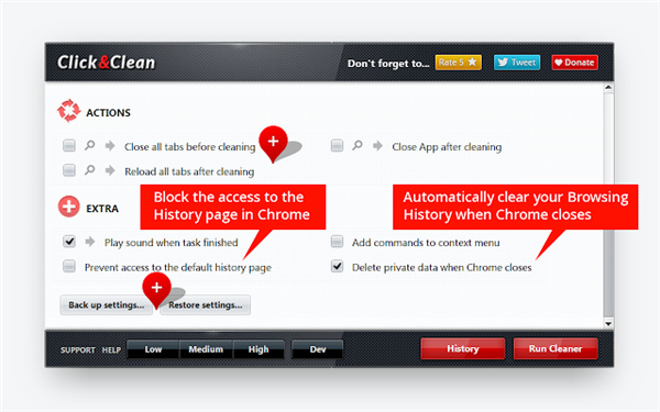 Click&Clean(Chrome清除浏览记录插件)3