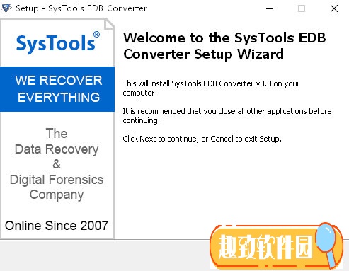SysTools EDB Converter(EDB电子邮件转换器) V3.00