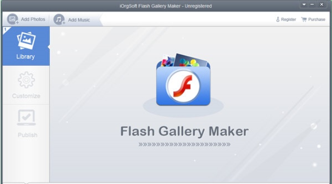 iOrgsoft Flash Gallery Maker(flash幻灯片制作软件) V1.0.10