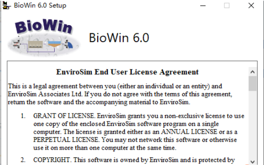 BioWin(污水处理模拟软件) V6.0 汉化0