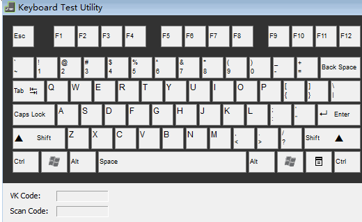 Keyboard Test Utility0