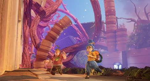 双人成行磁铁大门怎么打开