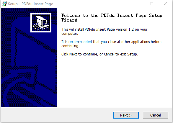 PDFdu Insert Page(PDF页面插入软件)0
