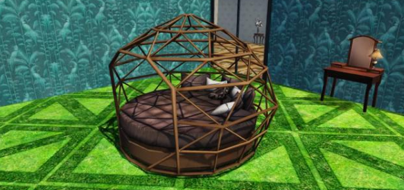 明日之后轻奢鸟巢圆床家具怎么样