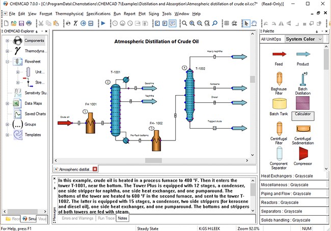 Chemstations CHEMCAD Suite1